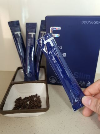 똥기사의 케이푸드 화이버슬림 — 5점을 준 리뷰어가 2021년 1월 올린 사용 사진