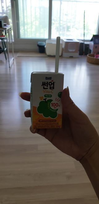 썬업비타씨 썬업 Vita-C — 5점을 준 리뷰어가 2021년 6월 올린 사용 사진