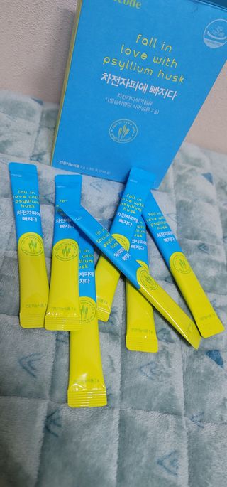 메디포스트 모비타 바디코드 식이섬유 차전자피에 빠지다 30포 — 5점을 준 리뷰어가 2023년 1월 올린 사용 사진