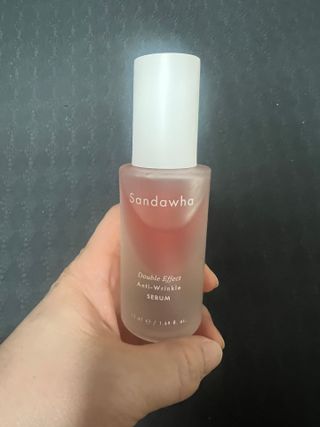 산다화 더블 이펙트 안티 링클 세럼 50ml — 5점을 준 리뷰어가 2022년 12월 올린 사용 사진