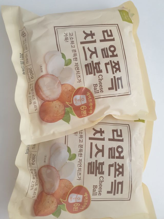 리얼쫀득치즈볼 리뷰 사진