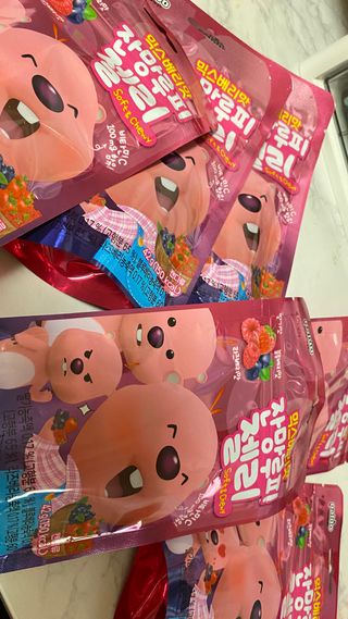 [팔도] 잔망루피젤리 믹스베리맛 42g 8개 — 5점을 준 리뷰어가 2022년 2월 올린 사용 사진