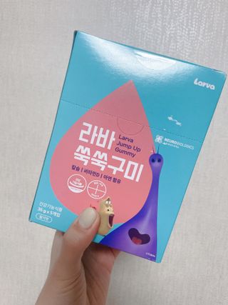 푸름웰니스 라바 쑥쑥구미 36g — 5점을 준 리뷰어가 2022년 2월 올린 사용 사진