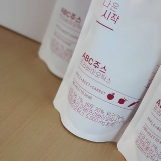 12월 15일 출시, 건강기능식품 브랜드 본리브 나 다운 시작 제품 3종 — 5점을 준 리뷰어가 2020년 12월 올린 사용 사진