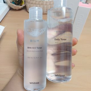 화이트리 비움 데일리 토너, 바하 0.5토너 세트 — 5점을 준 리뷰어가 2021년 3월 올린 사용 사진