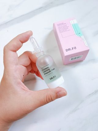 닥터에프파이브 시카페이트 카밍 앰플샷 15ml — 3.5점을 준 리뷰어가 2022년 6월 올린 사용 사진