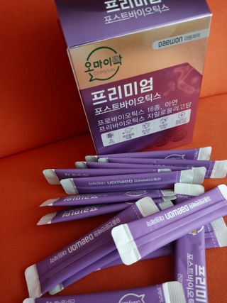 [유산균] 오마이락 프리미엄 포스트바이오틱스 30P — 5점을 준 리뷰어가 2022년 11월 올린 사용 사진