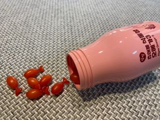 앙팡 츄어블 식물성 오메가3 1000mg x 80캡슐 — 5점을 준 리뷰어가 2022년 10월 올린 사용 사진
