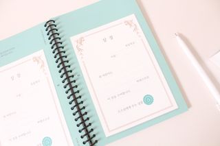리훈 차일드라이크 반가워 겨울방학 초등학생 플래너 방학계획표 — 5점을 준 리뷰어가 2022년 12월 올린 사용 사진