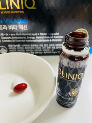 올리닉 울트라비타액션 — 5점을 준 리뷰어가 2021년 11월 올린 사용 사진