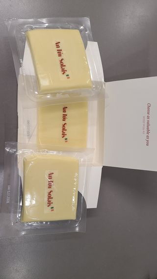 앙투어솔레 아일랜드 구워먹는 치즈 100 자연 치즈 와인안주 300g(100g x 3팩) — 5점을 준 리뷰어가 2022년 8월 올린 사용 사진