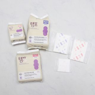 MF[템포 ] 템포 패드 내추럴순면 생리대 SET(중형 슬림 + 대형 + 라이너) — 5점을 준 리뷰어가 2024년 2월 올린 사용 사진