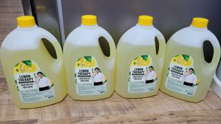 지오클린 레몬테라피 액체세제 2.5L 4개 — 4점을 준 리뷰어가 2022년 8월 올린 사용 사진