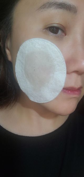 디어엘로디 무표백 021패드  12개세트 — 5점을 준 리뷰어가 2022년 11월 올린 사용 사진