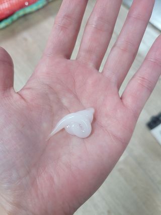 [갸스비] 곱슬 머리부터 파마까지 남자의 컬을 위한 갸스비 컬크림 — 5점을 준 리뷰어가 2021년 10월 올린 사용 사진