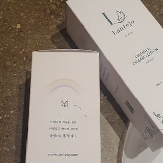 란떼쥬 프르미에 스킨케어 샴푸앤바스 + 크림로션 베이직 세트 — 5점을 준 리뷰어가 2021년 12월 올린 사용 사진