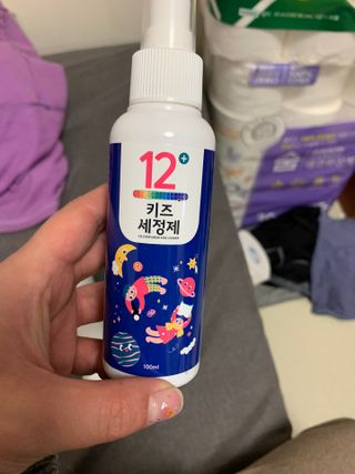 셀바이져 항균 스프레이 핸드워시 + 키즈세정제 SET — 5점을 준 리뷰어가 2021년 3월 올린 사용 사진
