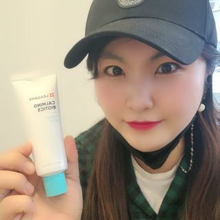 리더스코스메틱 리더스 카밍 바이오틱스 크림 마스크 — 5점을 준 리뷰어가 2021년 3월 올린 사용 사진