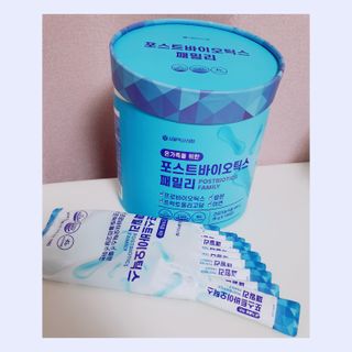 서울약사신협_포스트바이오틱스패밀리_5g x 100포 — 5점을 준 리뷰어가 2021년 3월 올린 사용 사진