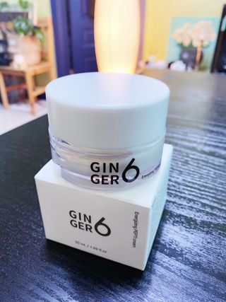 GINGER6 에너자이징 펩티 크림 — 4점을 준 리뷰어가 2021년 12월 올린 사용 사진