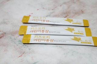 [이뮤니티플러스]우리아이 면역오키, 건강오키 _ 키즈오키 어린이홍삼 10포 1box — 5점을 준 리뷰어가 2022년 1월 올린 사용 사진