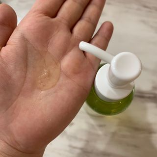 스킨큐어 산다화 순한 클렌징 동백 오일 200ml — 5점을 준 리뷰어가 2023년 3월 올린 사용 사진