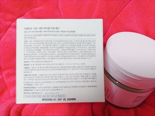 디에이브 더마-테카 바이옴 카밍패드 60매 — 5점을 준 리뷰어가 2022년 11월 올린 사용 사진