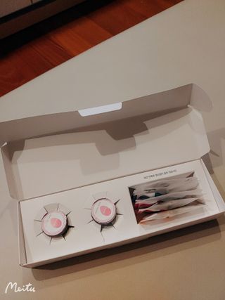 K-doraji K도라지  냉침 허브차 싸이티세트 (냉침용 캡차*2개  3종 리필차*5개) — 3.5점을 준 리뷰어가 2022년 7월 올린 사용 사진