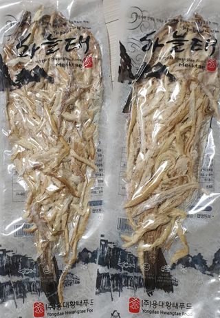 [오늘바스켓] 용대리 손질하늘태 130g — 5점을 준 리뷰어가 2021년 6월 올린 사용 사진