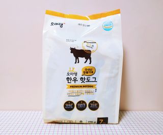 오마뎅 한우핫도그 — 5점을 준 리뷰어가 2021년 5월 올린 사용 사진