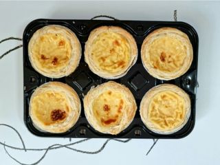 디앙뜨 포르투갈 에그타르트 오리지널 맛+패션후르츠+초콜릿타르트 맛 중 택1 — 5점을 준 리뷰어가 2021년 7월 올린 사용 사진