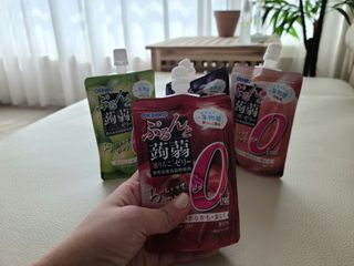 ORIHIRO 오리히로 곤약젤리 제로칼로리 130g 4종 4팩(맛별로 1팩씩) — 5점을 준 리뷰어가 2023년 3월 올린 사용 사진