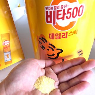 광동생활건강 프리 [광동] VB와 VC를 함유한 멀티 비타민 비타 500 데일리 스틱 180포 — 5점을 준 리뷰어가 2022년 6월 올린 사용 사진