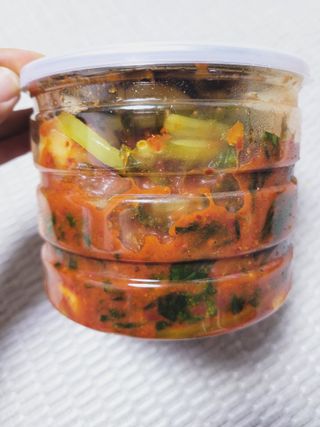 셰프애찬 알타리김치 총각김치 1kg — 5점을 준 리뷰어가 2022년 10월 올린 사용 사진