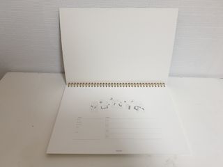 리훈 곰부 체크리스트+ 곰부 리무버블스티커 1장 — 4.5점을 준 리뷰어가 2021년 5월 올린 사용 사진