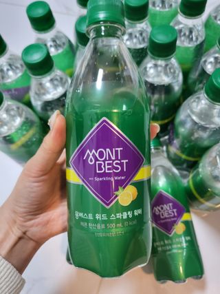 몽베스트 Montbest with Sparkling water Lemon OR Lime 20병(랜덤) — 5점을 준 리뷰어가 2022년 5월 올린 사용 사진