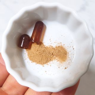 프리마인 홍삼의 강력한 에너지, 이제는 흡수율을 높인 최첨단 캡슐로 간편하게 초고속 충전하세요. — 5점을 준 리뷰어가 2022년 4월 올린 사용 사진
