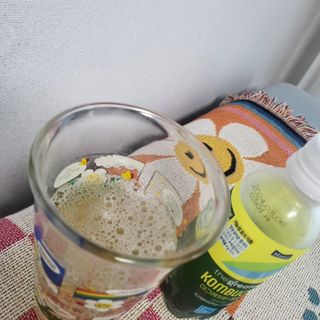더그레잇티 콤부차 [매일유업] 더그레잇티 44kcal 콤부차 300ml *12개입 (오리지널 6개+베리리치 6개) — 5점을 준 리뷰어가 2023년 8월 올린 사용 사진