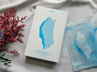 에이스노 레스큐 부스트 하이드레이션 시트마스크 — 5점을 준 리뷰어가 2021년 9월 올린 사용 사진