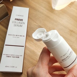 체르엠  프루브 콜라겐 앰플세럼 60ml 1병 — 5점을 준 리뷰어가 2022년 2월 올린 사용 사진