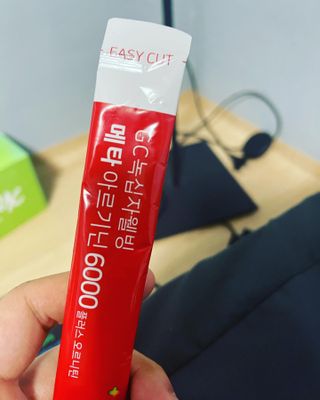 메타아르기닌 GC녹십자웰빙 메타 아르기닌 6000 플러스 오르니틴 — 5점을 준 리뷰어가 2022년 6월 올린 사용 사진