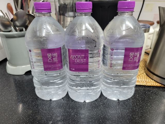 MONTBEST 1L 12입 리뷰 사진
