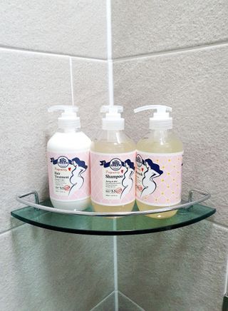 빅그린 임산부 전용라인 3종세트 - 샴푸500ml,트리트먼트500ml,바디워시500ml — 5점을 준 리뷰어가 2022년 8월 올린 사용 사진