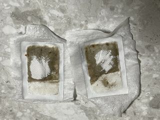 [레제르] 아로마 수액패치 발패치 10매입 - 라벤더향/유칼립투스향/대나무향 — 4점을 준 리뷰어가 2022년 2월 올린 사용 사진