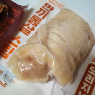 한끼통살 슬라이스 닭가슴살 — 5점을 준 리뷰어가 2023년 2월 올린 사용 사진