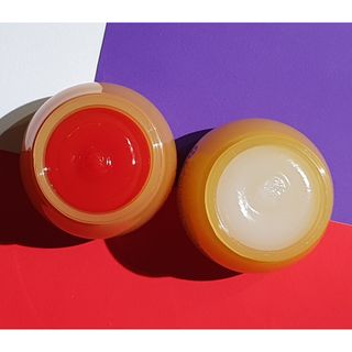 [후르디아] 올리브영 꿀과즙 립밤 2종 (블루베리/석류) — 5점을 준 리뷰어가 2022년 11월 올린 사용 사진