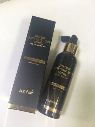 썸헤어 / SUMHAIR 썸헤어 써밋 안티 헤어로스 토닉 — 4.5점을 준 리뷰어가 2021년 5월 올린 사용 사진