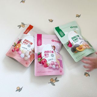 아비삭라이스볼 3종 /딸기,후르츠,단호박 — 5점을 준 리뷰어가 2021년 5월 올린 사용 사진