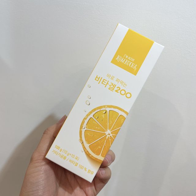 아임얼라이브 콤부차 바로 짜먹는 비타겔200 리뷰 사진