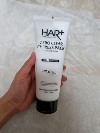 헤어플러스 제로클리어 샴푸 500ml, 두피팩 210ml 2종SET — 5점을 준 리뷰어가 2021년 3월 올린 사용 사진